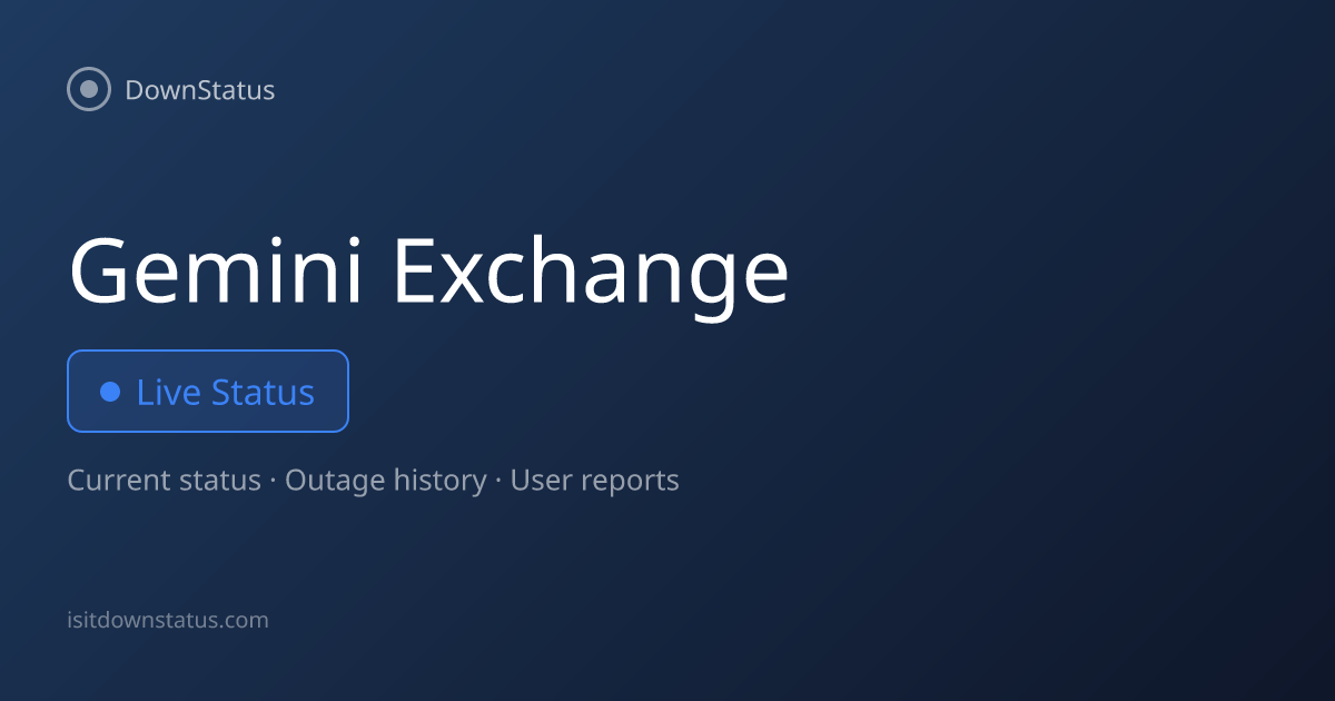 gemini-exchange-down-current-problems-and-outages-downstatus
