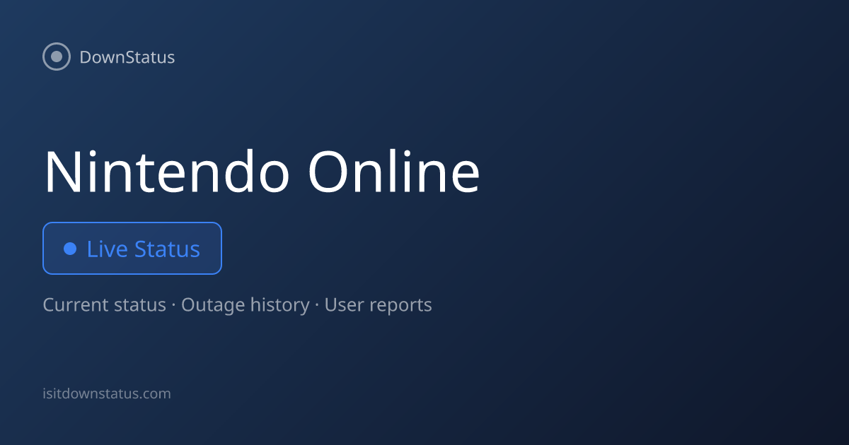 ¿Nintendo Switch Online caído? Problemas y interrupciones actuales ...